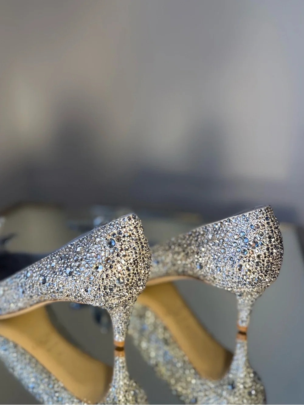 New Jimmy Choo Allure Crystal Covered Pointy Toe Pumps $4,900 38 - Picture 9 of 15